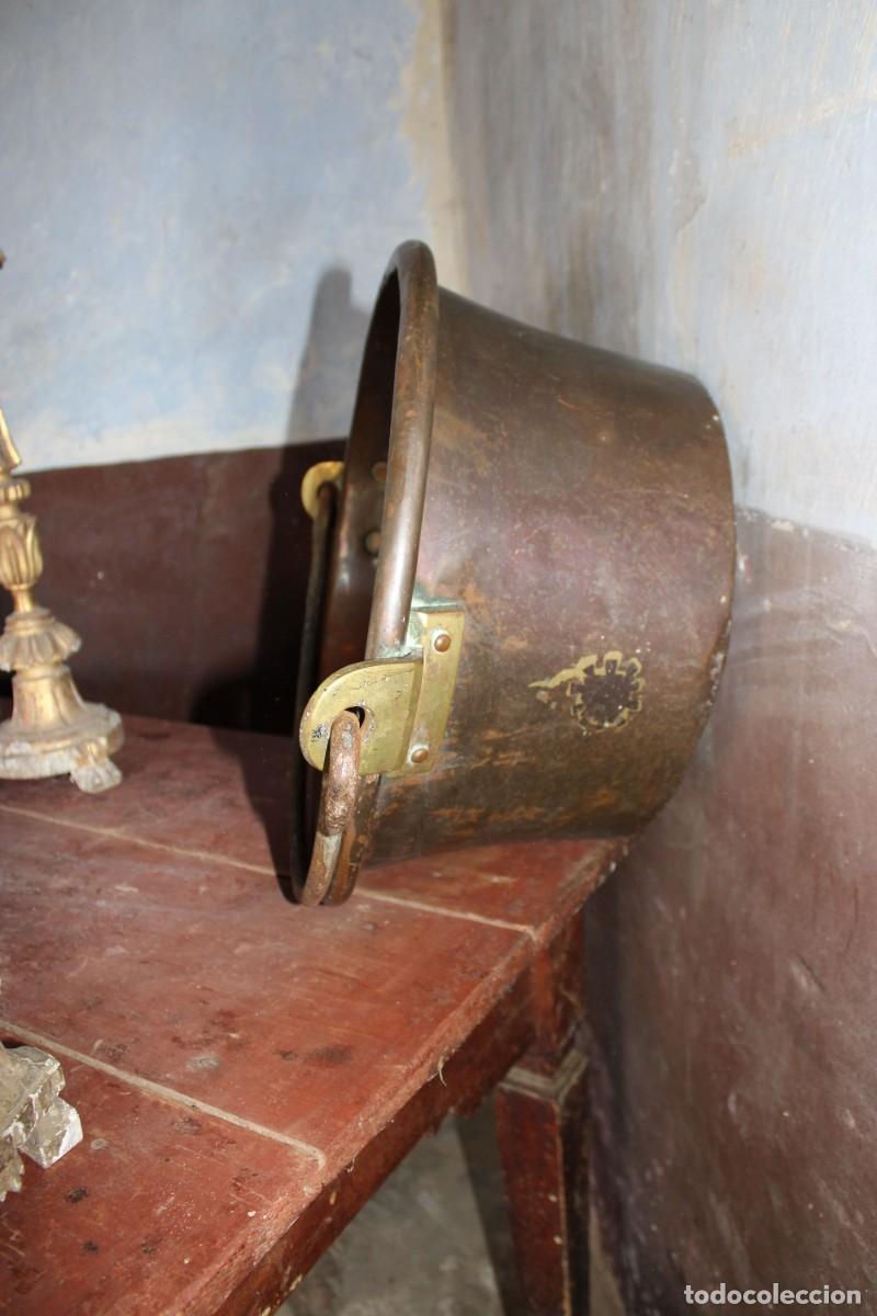 Antig&uuml;edades: CALDERO COBRE ANTIGUO - Foto 4