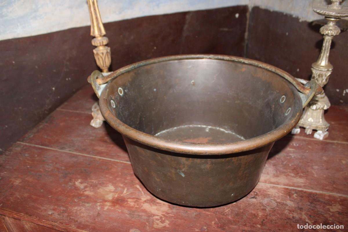 Antig&uuml;edades: CALDERO COBRE ANTIGUO - Foto 5