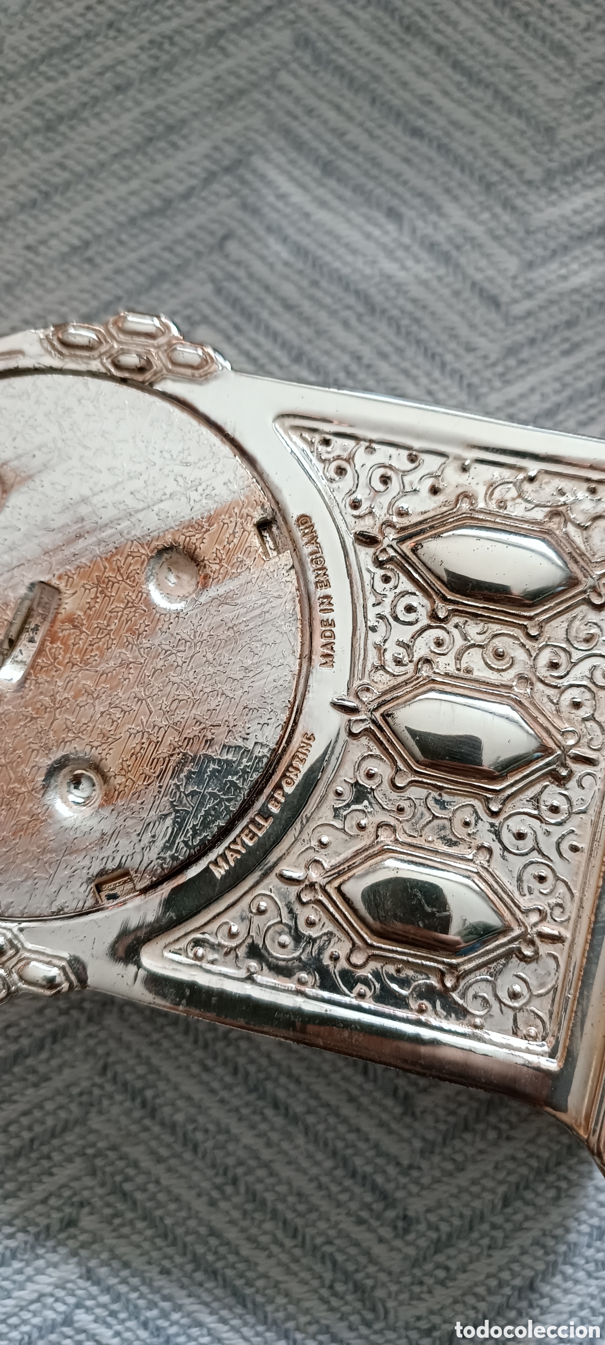 Antig&uuml;edades: Reloj de sobremesa STAIGER, METAL - Foto 3