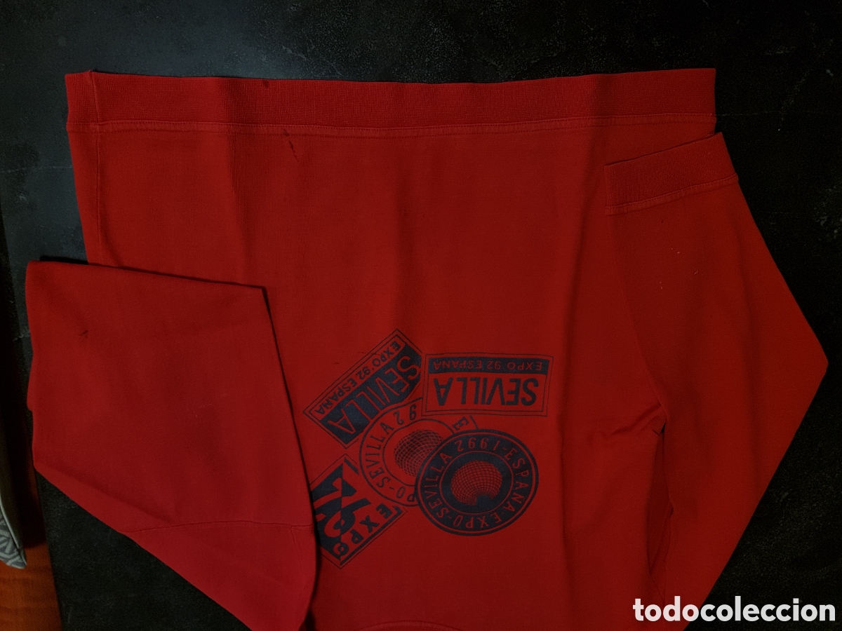 Antig&uuml;edades: Sudadera Expo 92 Sevilla - Foto 4