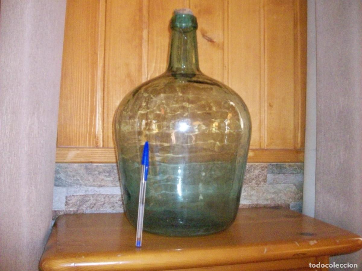 Antig&uuml;edades: Garrafa antigua cristal - Foto 1