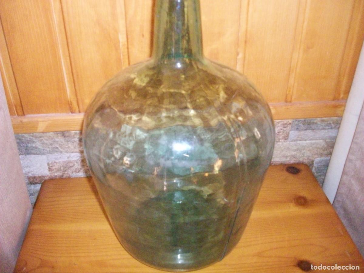 Antig&uuml;edades: Garrafa antigua cristal - Foto 3