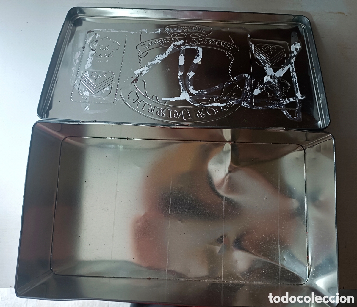 Antig&uuml;edades: Caja mantas Charini Royal - Foto 3