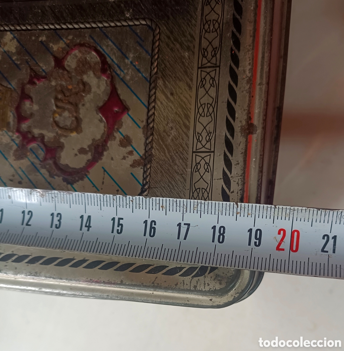 Antig&uuml;edades: Caja mantas Charini Royal - Foto 10