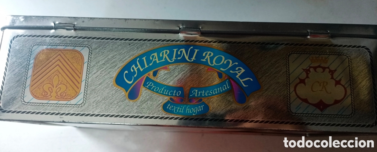 Antig&uuml;edades: Caja mantas Charini Royal - Foto 2