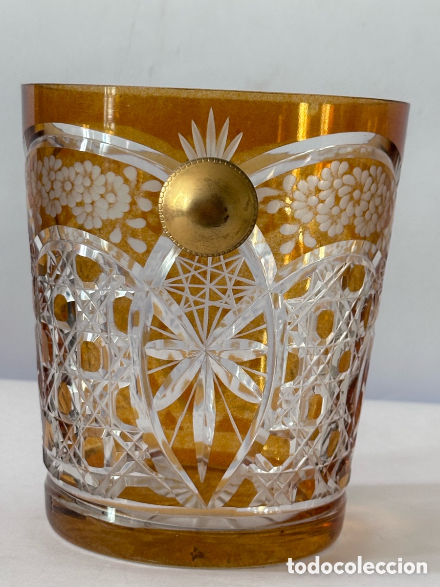 Antig&uuml;edades: Cubitera Cristal de Bohemia - Foto 13