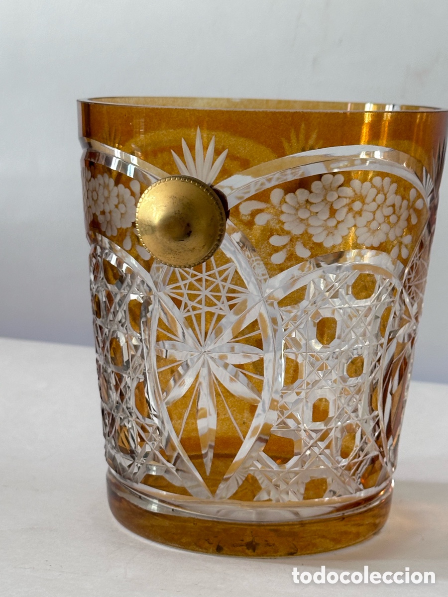 Antig&uuml;edades: Cubitera Cristal de Bohemia - Foto 14