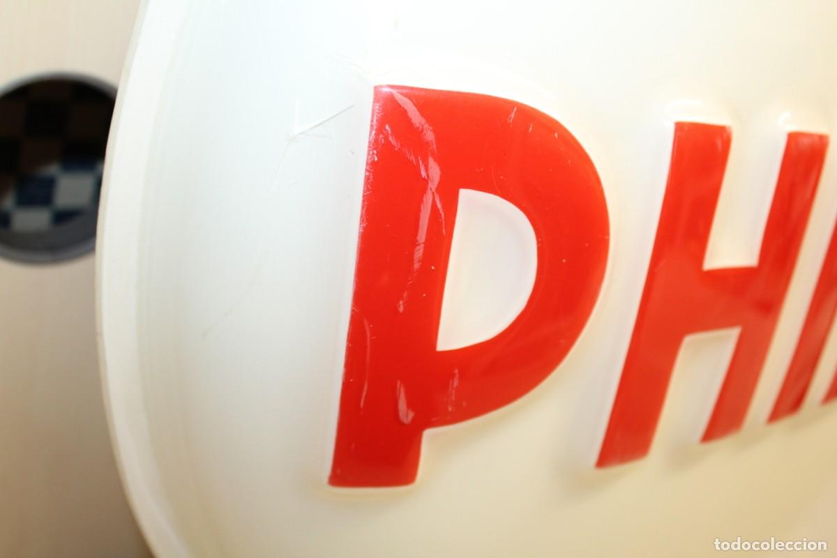 Antig&uuml;edades: ANTIGUO LUMINOSO BOMBILLA PHILIPS - Foto 14