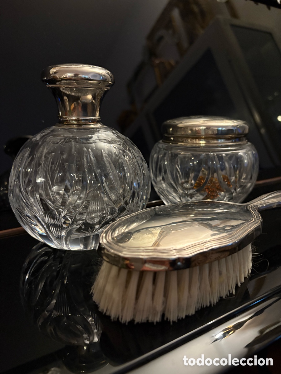 Antig&uuml;edades: ALPACA Y CRISTAL TALLADO. - Foto 2