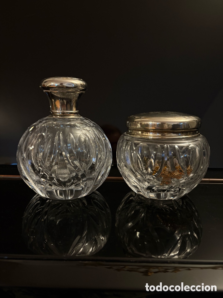 Antig&uuml;edades: ALPACA Y CRISTAL TALLADO. - Foto 3