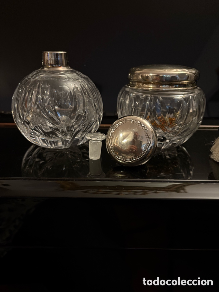 Antig&uuml;edades: ALPACA Y CRISTAL TALLADO. - Foto 1