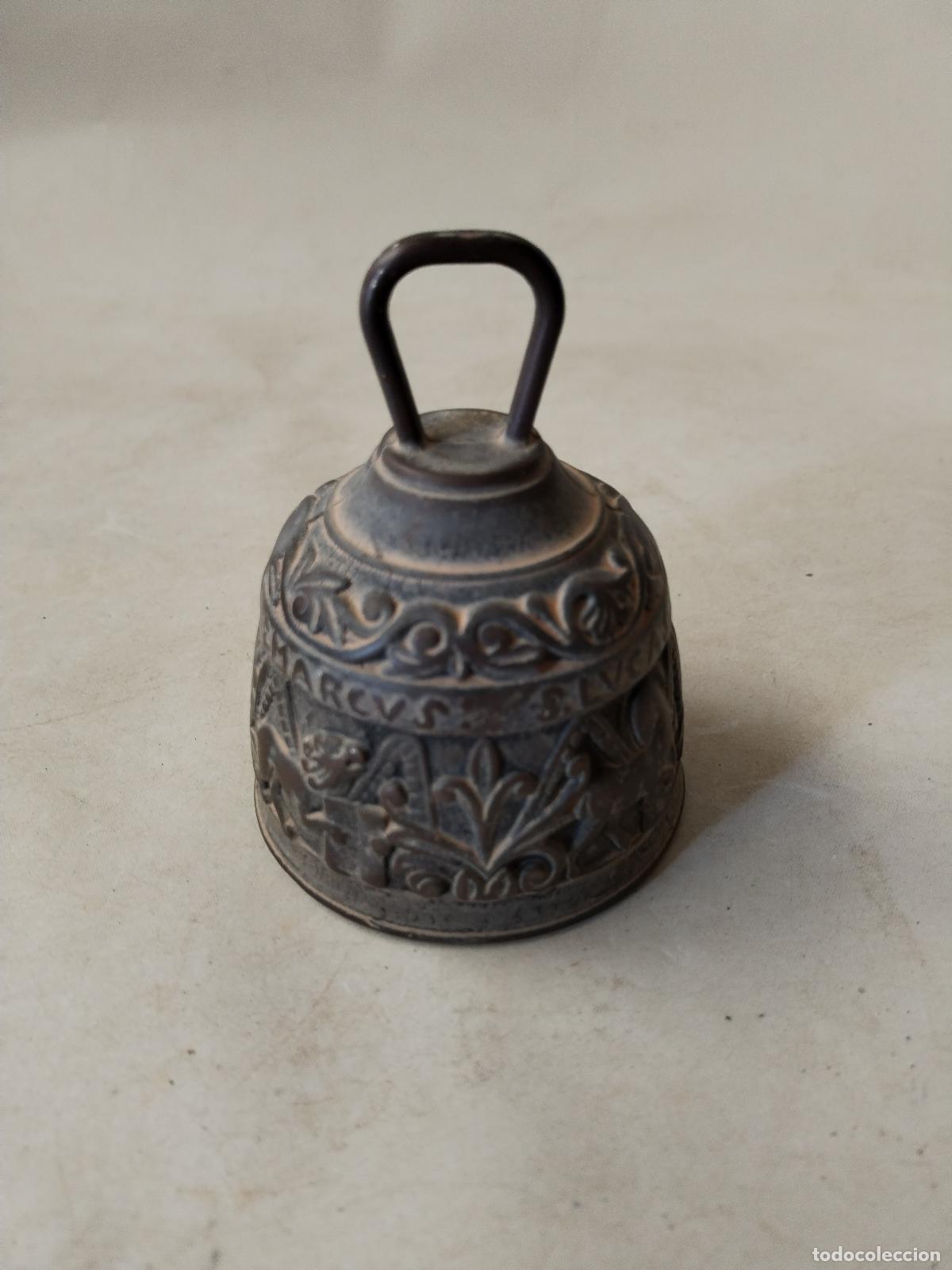 Antig&uuml;edades: campana de bronce johannes s.mathew - Foto 5