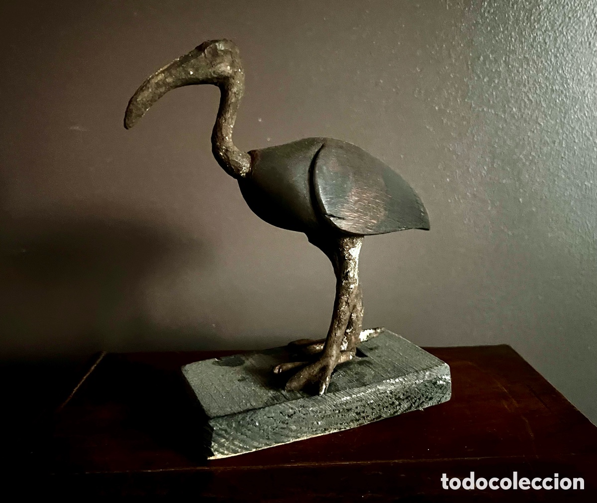 Antig&uuml;edades: Ibis-THOT Statuette Ibis - Foto 4