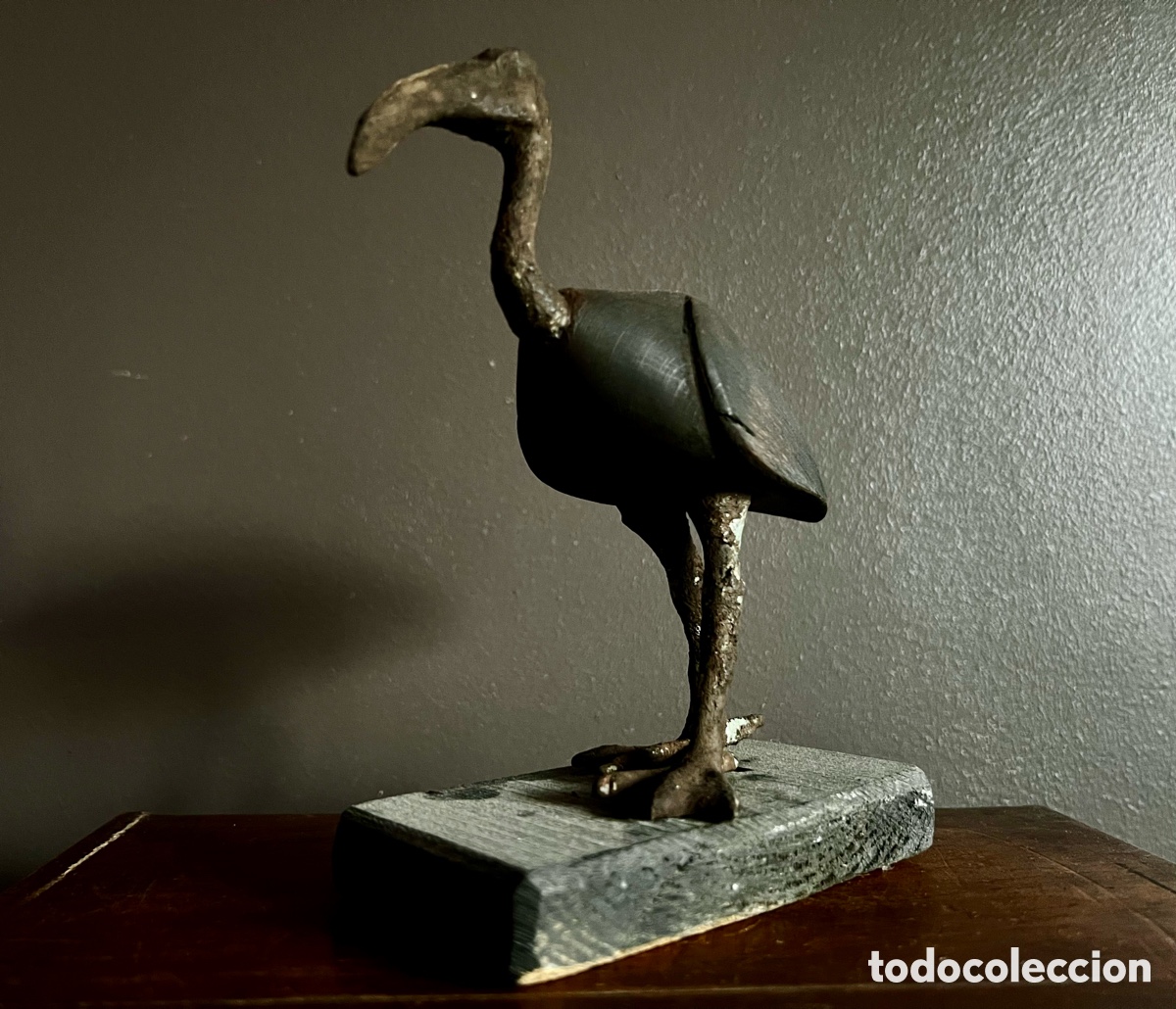 Antig&uuml;edades: Ibis-THOT Statuette Ibis - Foto 6