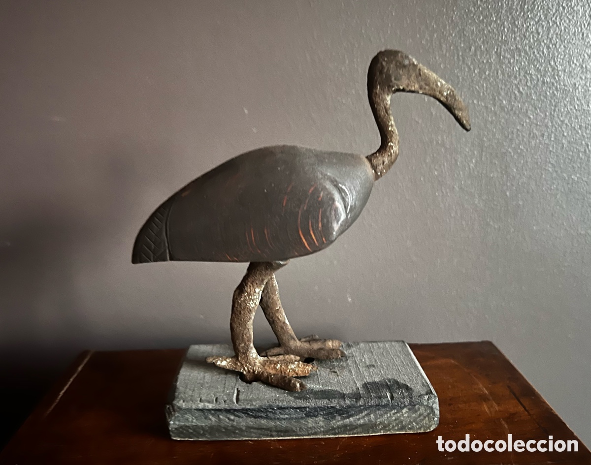 Antig&uuml;edades: Ibis-THOT Statuette Ibis - Foto 1