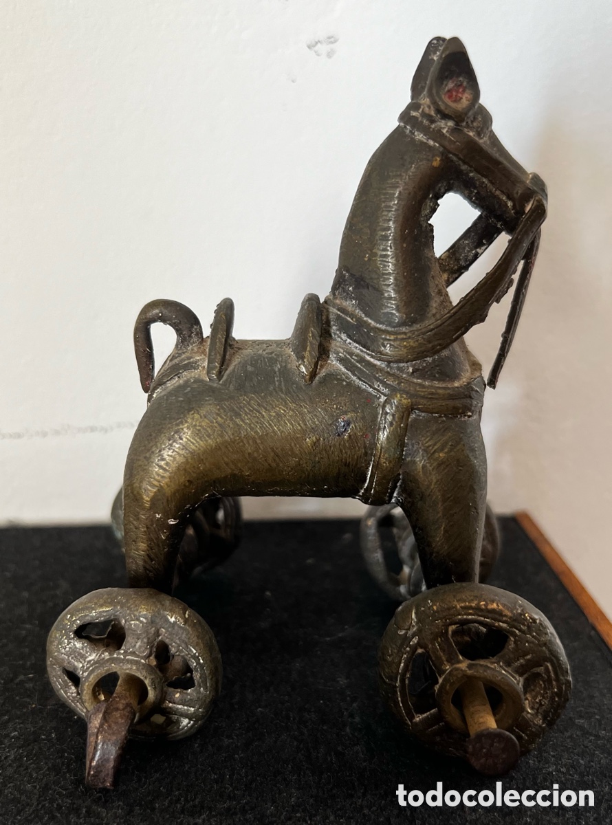 Antig&uuml;edades: Caballo de bronce Hind&uacute; - Foto 2