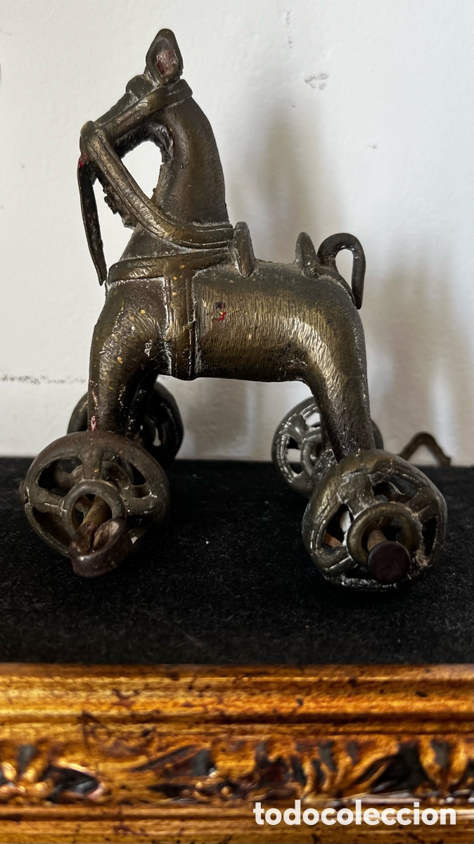 Antig&uuml;edades: Caballo de bronce Hind&uacute; - Foto 3