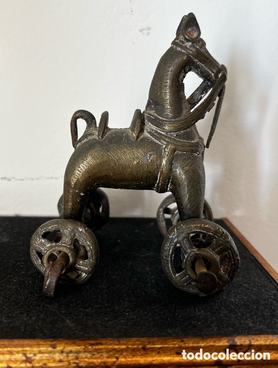 Antig&uuml;edades: Caballo de bronce Hind&uacute; - Foto 7
