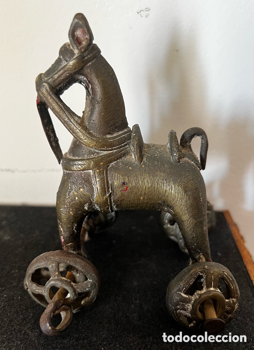 Antig&uuml;edades: Caballo de bronce Hind&uacute; - Foto 8