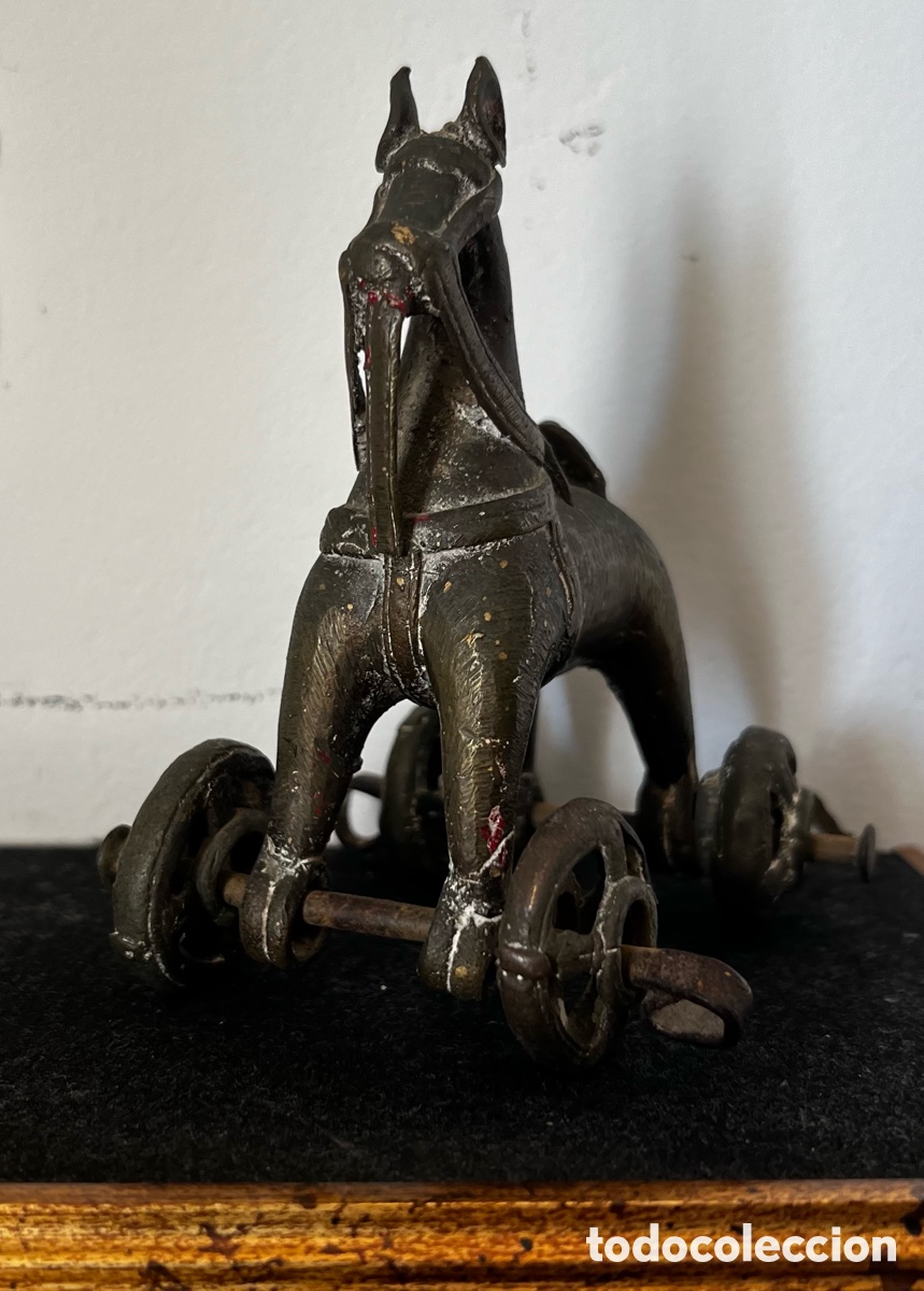 Antig&uuml;edades: Caballo de bronce Hind&uacute; - Foto 10