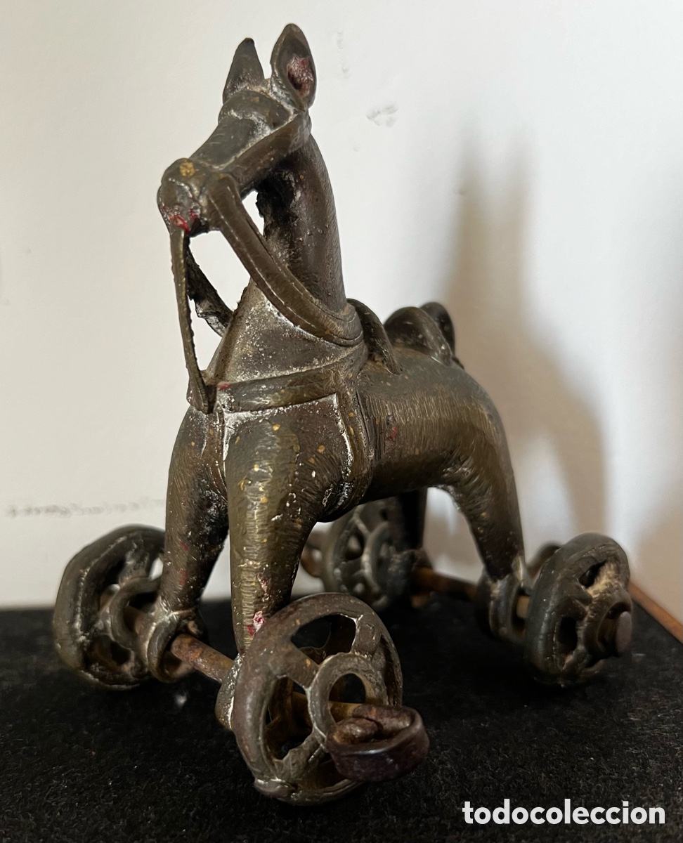 Antig&uuml;edades: Caballo de bronce Hind&uacute; - Foto 11