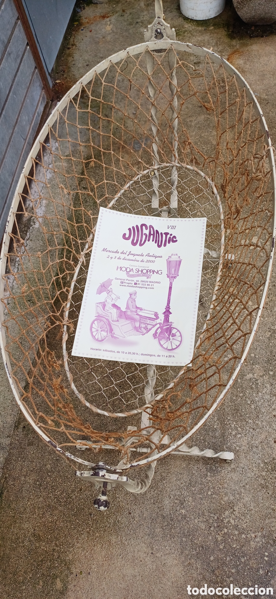 Antig&uuml;edades: Cuna antigua de forja - Foto 2