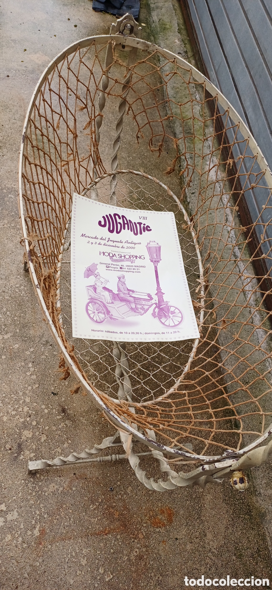 Antig&uuml;edades: Cuna antigua de forja - Foto 13