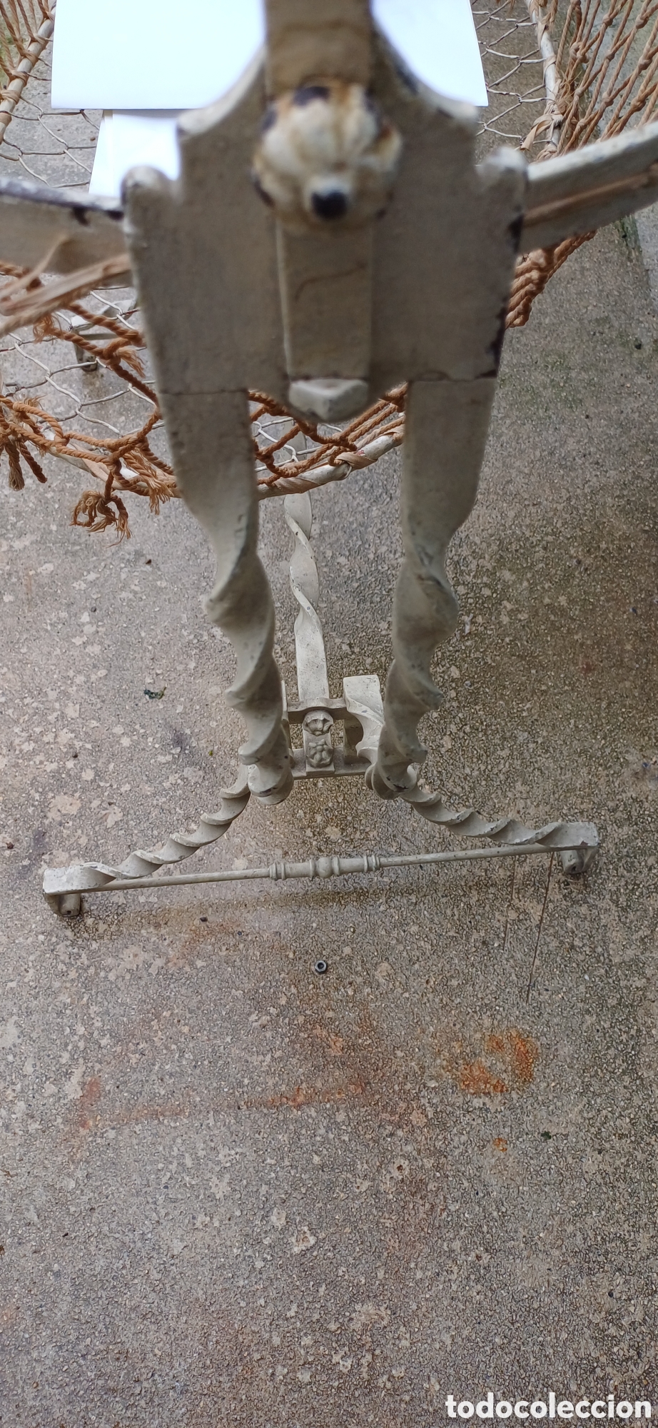 Antig&uuml;edades: Cuna antigua de forja - Foto 14