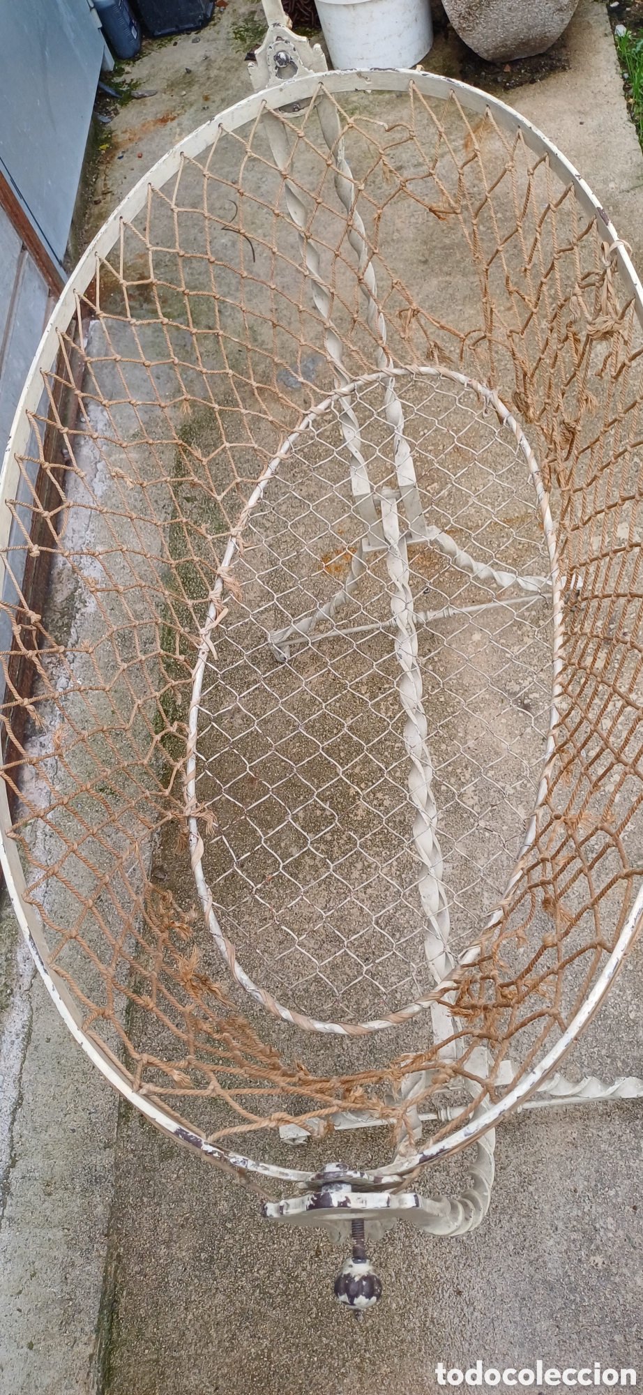Antig&uuml;edades: Cuna antigua de forja - Foto 16