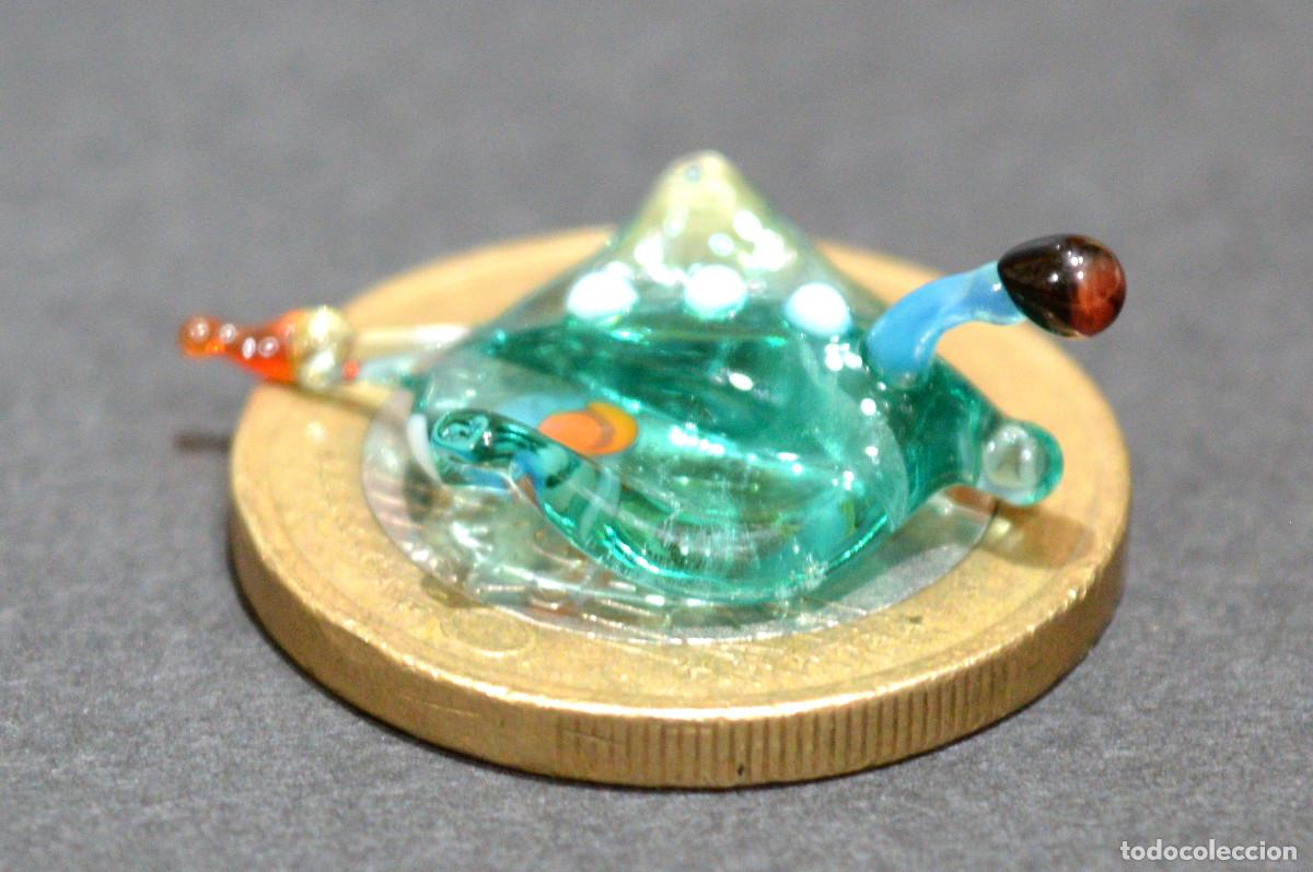 Antig&uuml;edades: FIGURA CRISTAL DE MURANO MINIATURA MANTARRAYA - Foto 8
