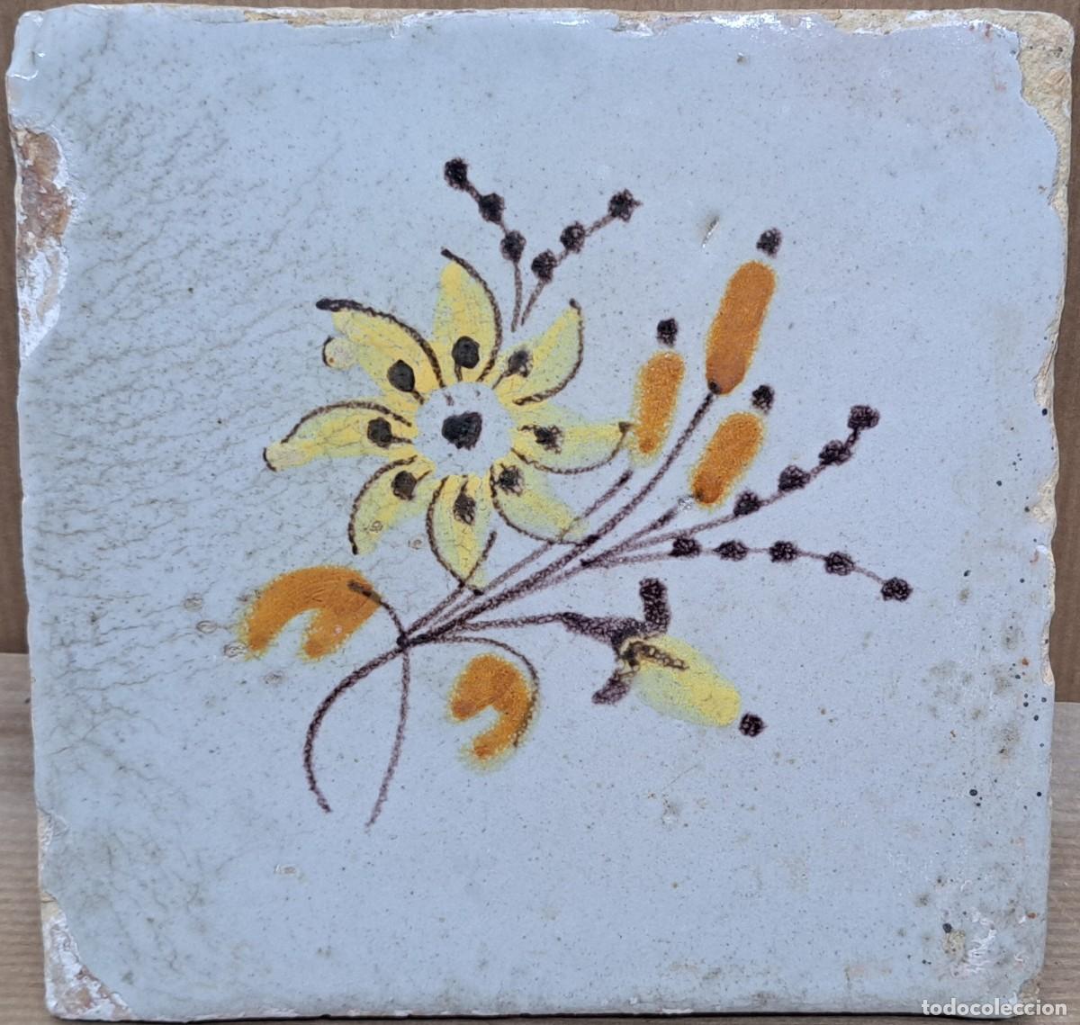 Antig&uuml;edades: Azulejo catal&aacute;n del siglo XIX - Foto 2