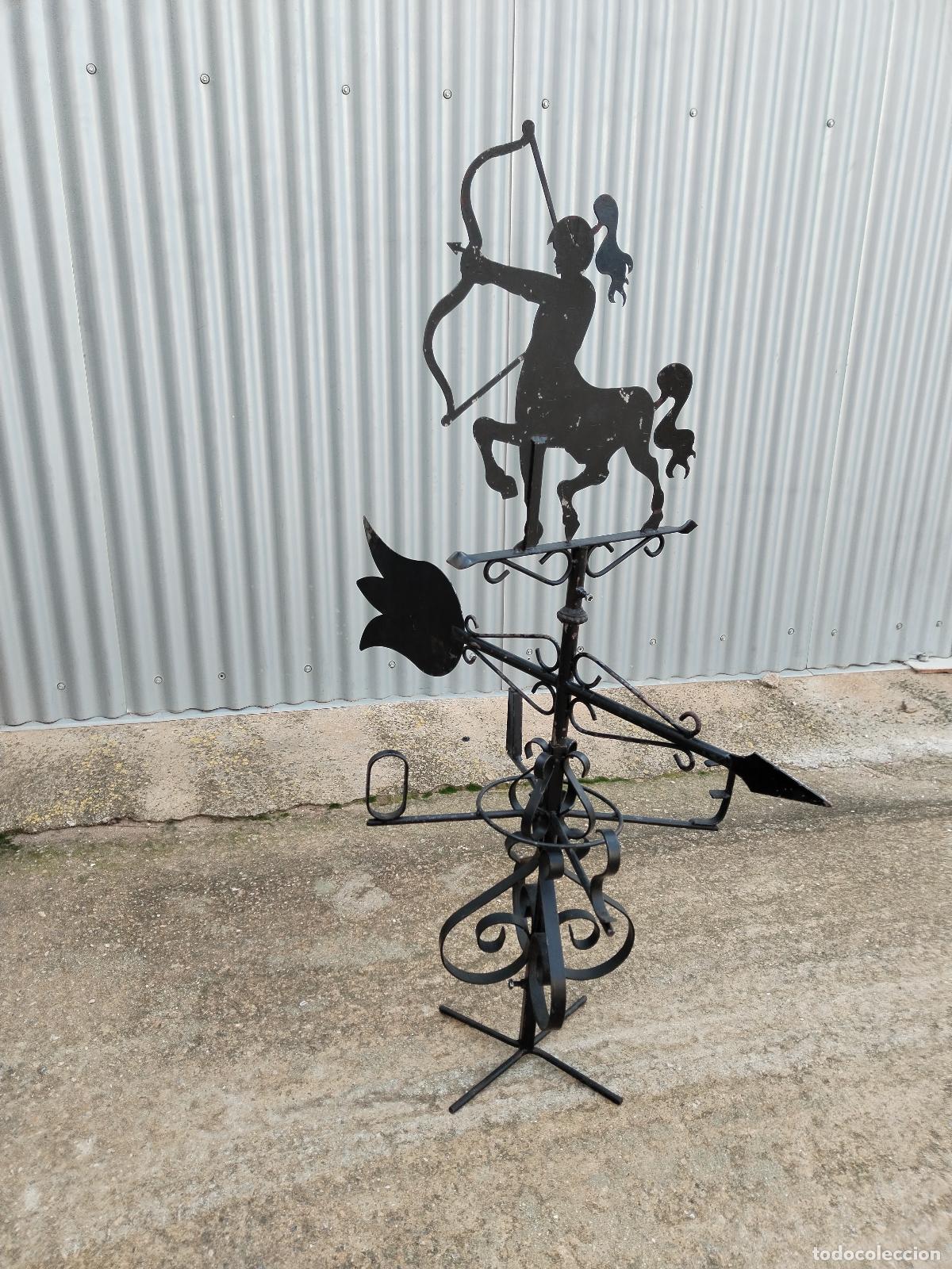Antig&uuml;edades: veleta centauro en hierro de forja - Foto 5