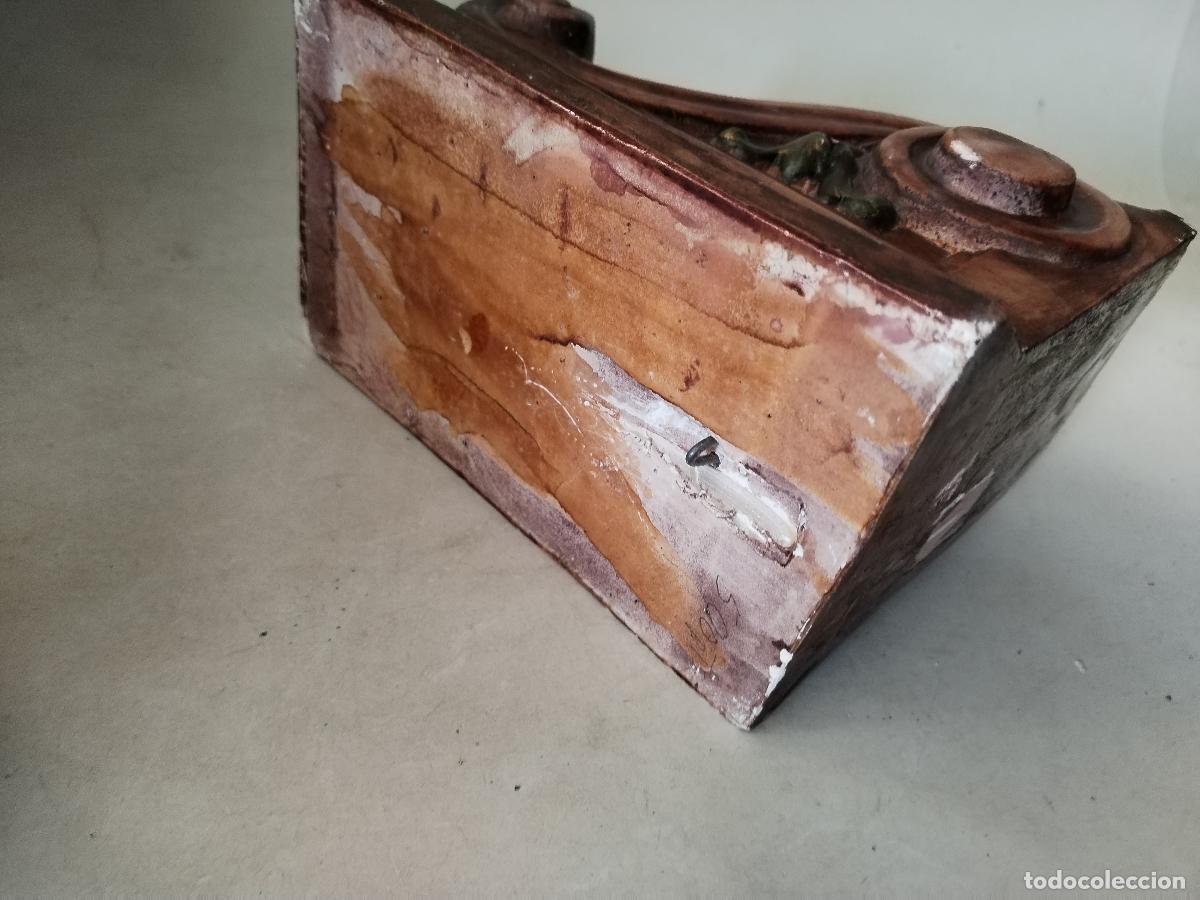 Antig&uuml;edades: mensula repisa de yeso - Foto 7