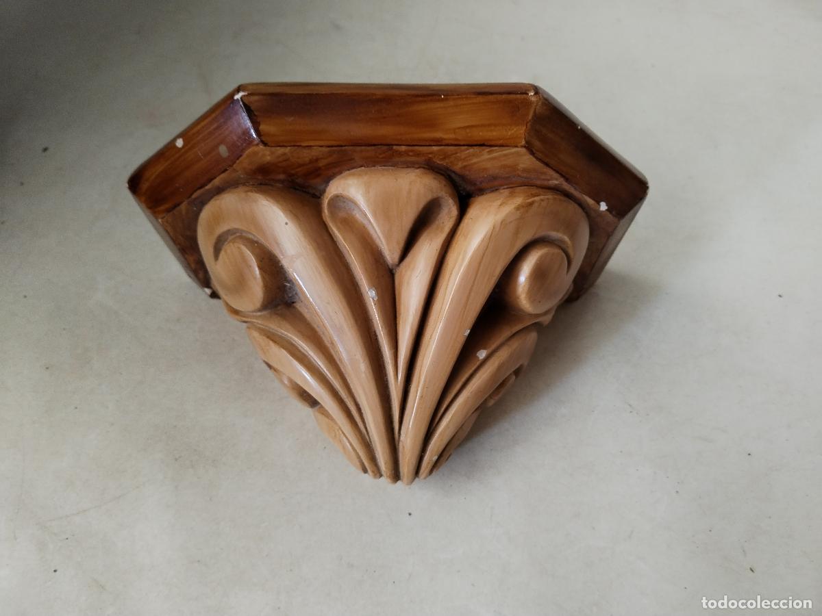 Antig&uuml;edades: mensula repisa de ceramica - Foto 5