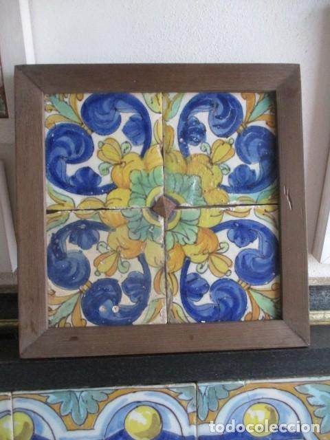 Antig&uuml;edades: Conjunto de azulejos del siglo XVII - Foto 1