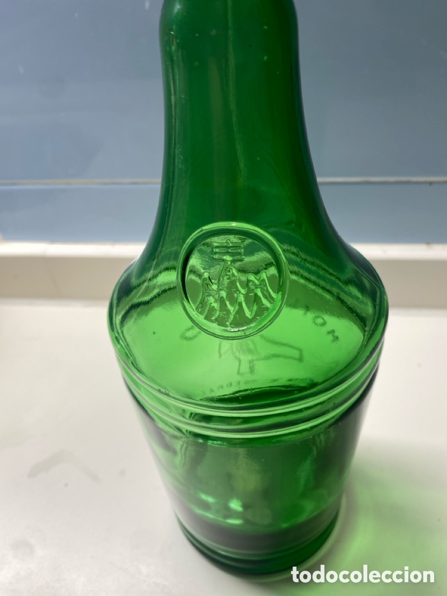 Antig&uuml;edades: Botella vacia Aromas de Montserrat - Foto 2