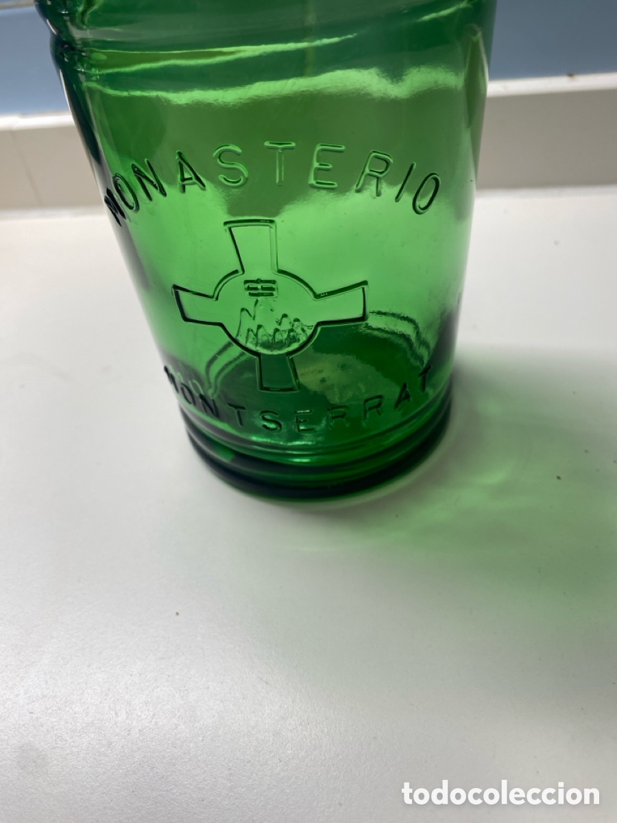 Antig&uuml;edades: Botella vacia Aromas de Montserrat - Foto 3
