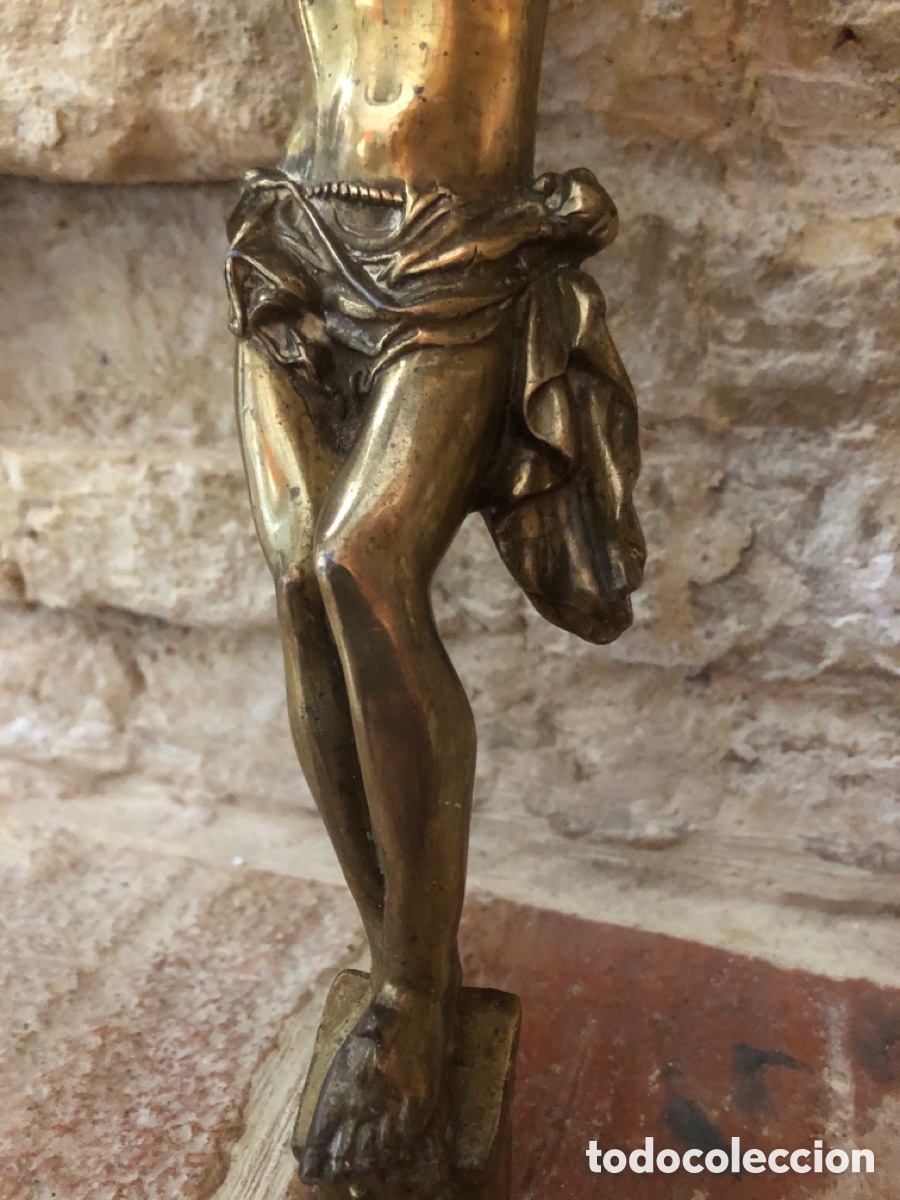 Antig&uuml;edades: Cristo antiguo plomo - Foto 3