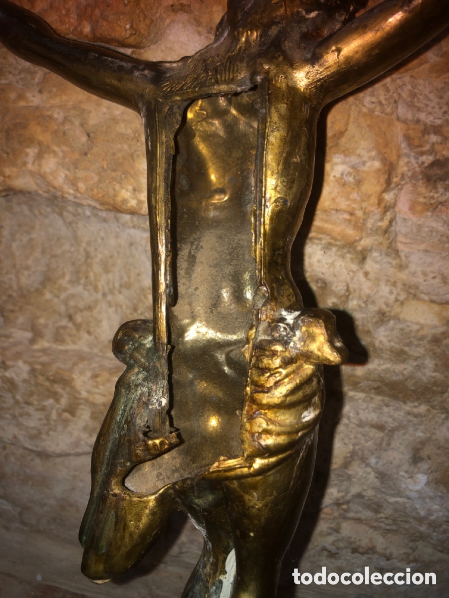 Antig&uuml;edades: Cristo antiguo plomo - Foto 6