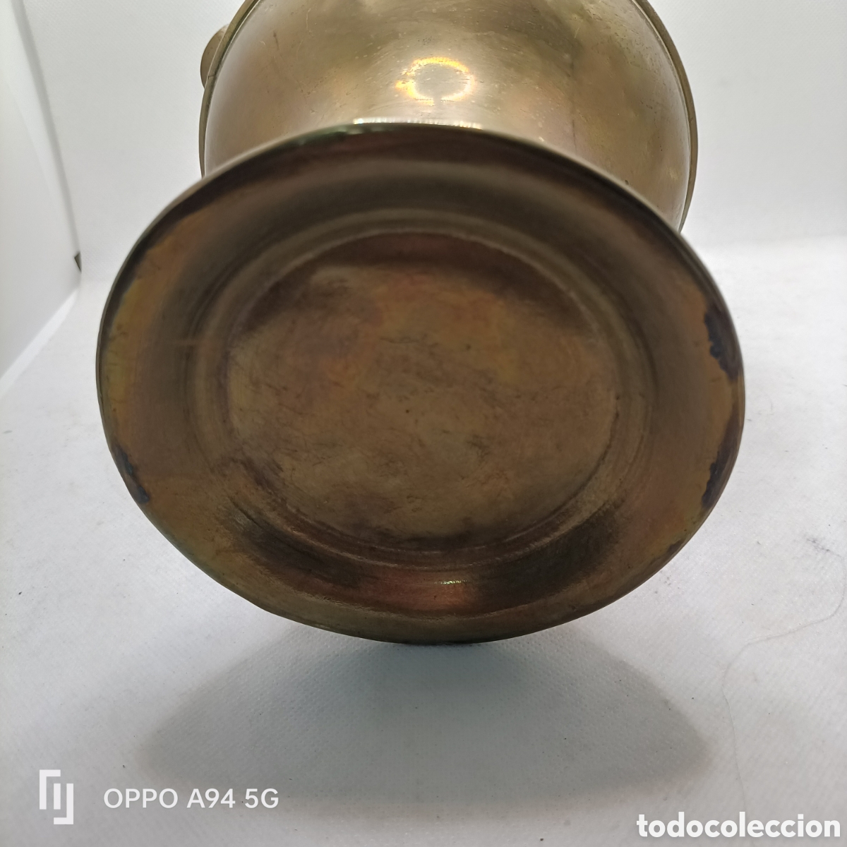 Antig&uuml;edades: Botijo Antiguo en Lat&oacute;n - Foto 10