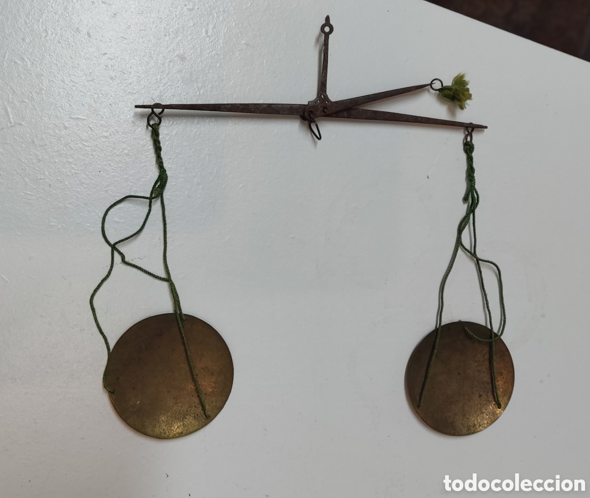 Antig&uuml;edades: Balanza de platero coleccionismo - Foto 5
