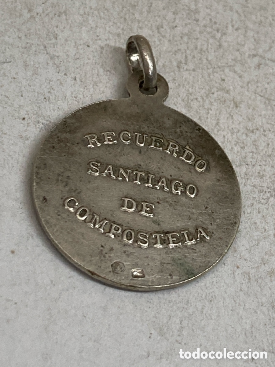 Antig&uuml;edades: Medalla de plata religiosa C333 - Foto 2