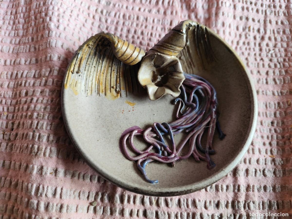 Antig&uuml;edades: CENICERO, CERAMICA, 12 CM OBGRES - Foto 1