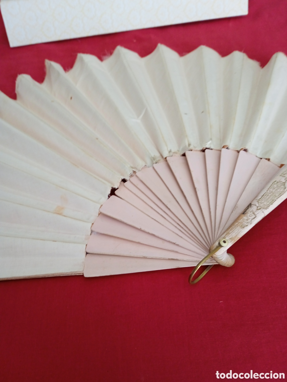 Antig&uuml;edades: Bonito Abanico de plumas para restaurar - Foto 3