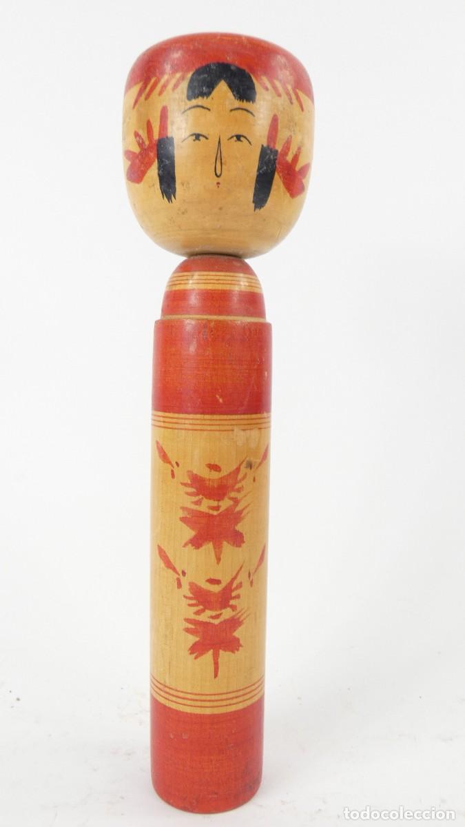 Antig&uuml;edades: ANTIGUA KOKESHI JAPONESA MU&Ntilde;ECA JAPONESA JAPAN JAPON POUP&Eacute;E DOLL PUPPE A&Ntilde;O 1960