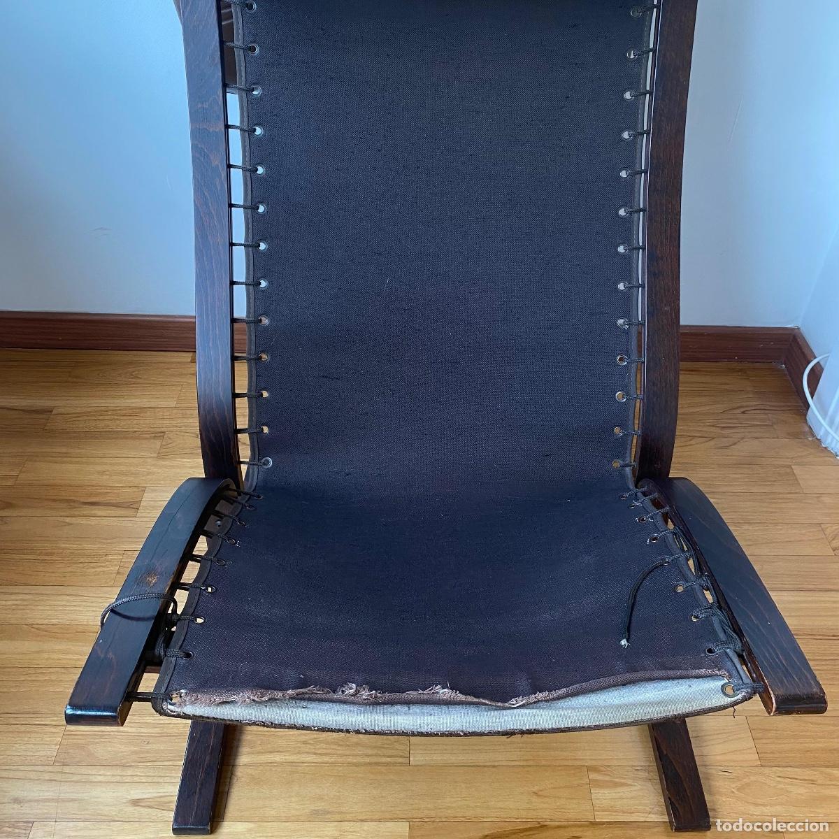 Antig&uuml;edades: Sillon Piel Siesta Ingmar Relling - Foto 6