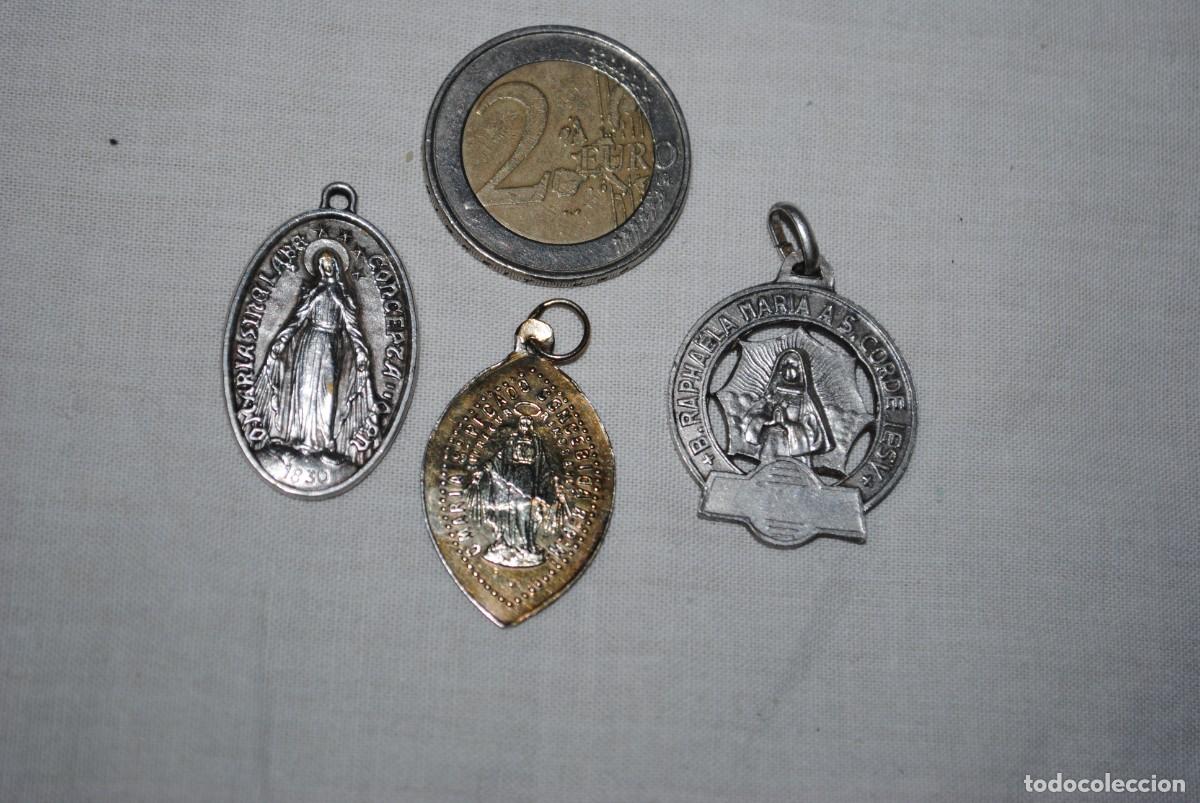 Antig&uuml;edades: ANTIGUAS MEDALLAS RELIGIOSAS . - Foto 2