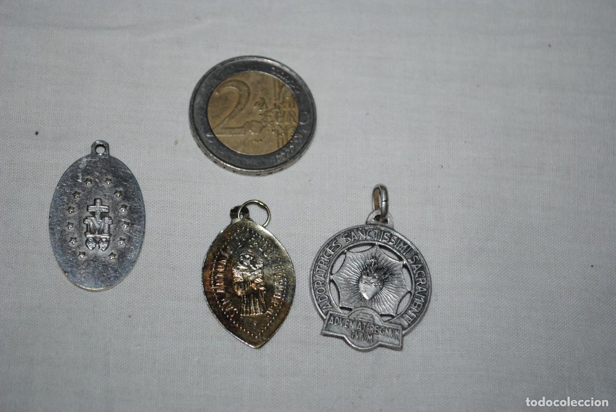Antig&uuml;edades: ANTIGUAS MEDALLAS RELIGIOSAS . - Foto 3