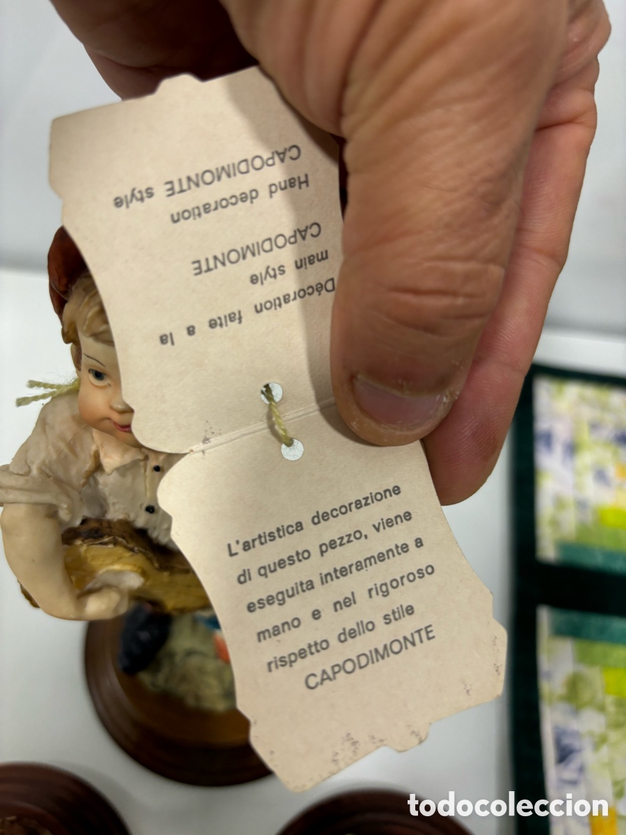 Antig&uuml;edades: Figuras italianas capodimonte - Foto 4