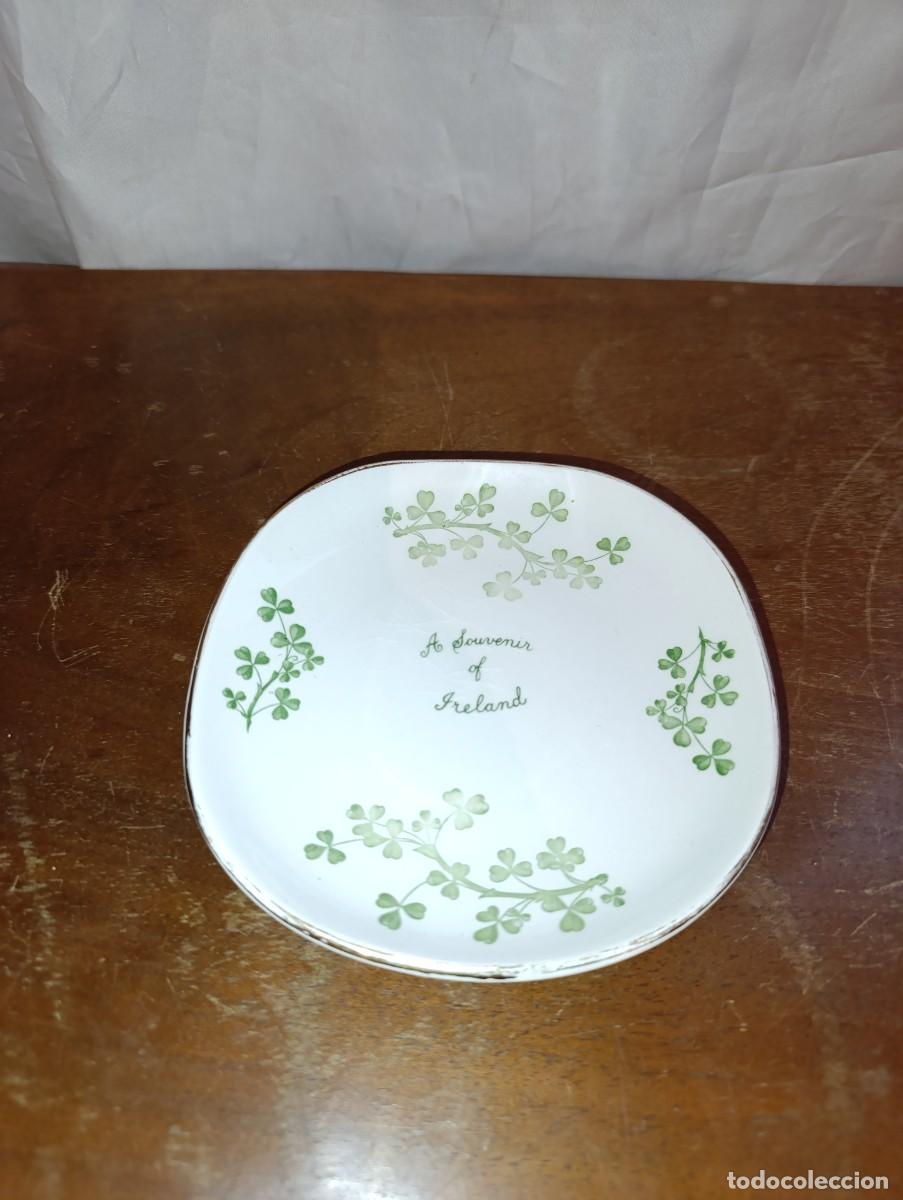 Antig&uuml;edades: Plato de postre de porcelana Arklow - Foto 1